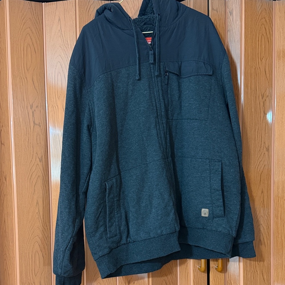 Coleman Blue Zip-Up Sweater